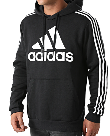 Худи с логотипом мужское / Черный / 64