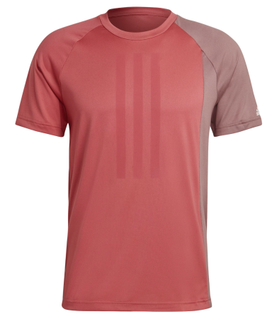 Футболка с логотипом мужская / Красный / 44