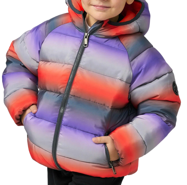 Куртка утепленная для мальчика / Оранжевый / 104