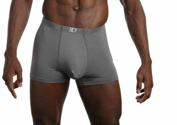 Трусы с логотипом мужские / Серый / 50