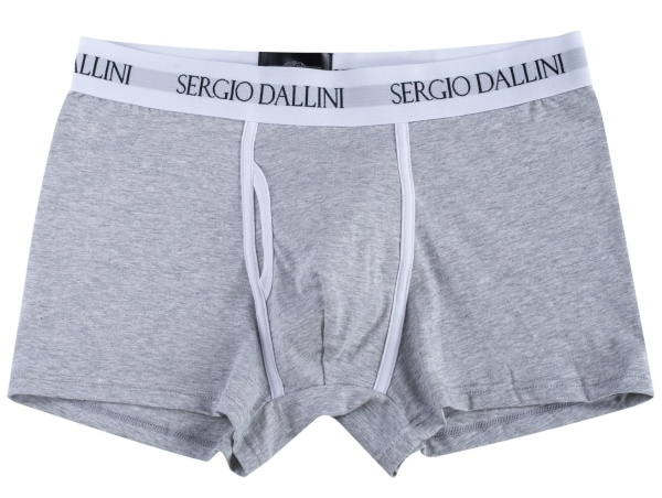 Трусы с логотипом мужские / Серый / 54