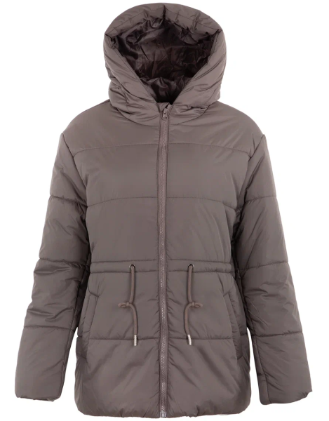 Куртка женская с синтепоном / Серый / 50