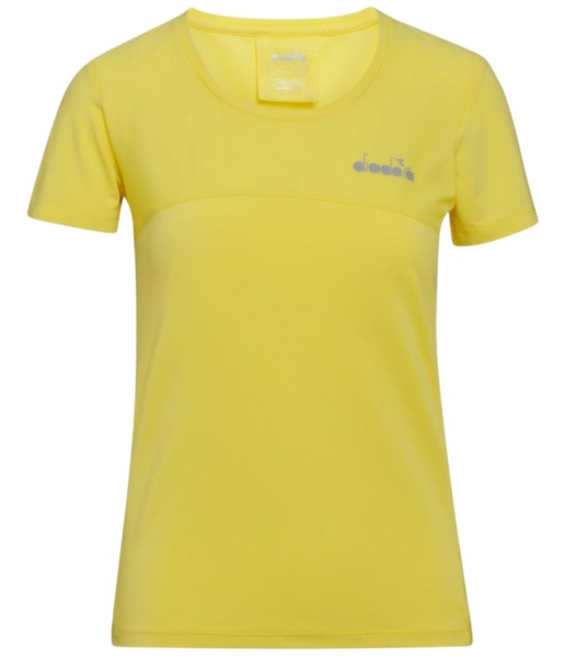 Футболка спортивная женская / Желтый / 48
