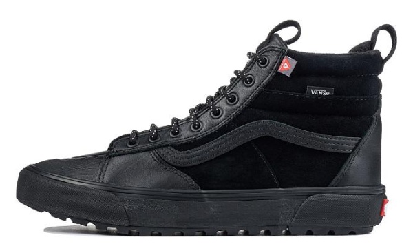 Кеды высокие для мальчика / Черный / 36