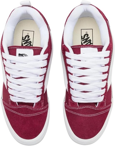 Кеды низкие для мальчика / Бордовый / 35