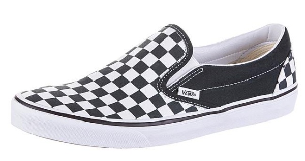 Слипоны с принтом мужские / Серый / 38