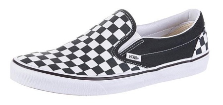 Слипоны с принтом мужские / Серый / 38