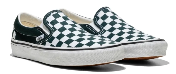 Слипоны с принтом мужские / Серый / 38