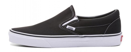 Слипоны повседневные мужские / Черный / 38