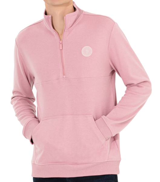 Толстовка с логотипом мужская / Светло-розовый / 52