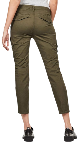 Брюки карго женские / Зеленый / 44