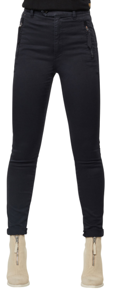 Брюки скинни женские / Тёмно-синий / 42