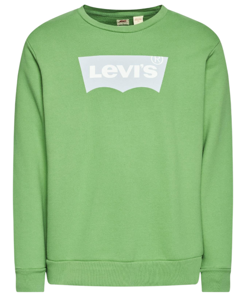 Свитшот хлопковый мужской / Зеленый / 44