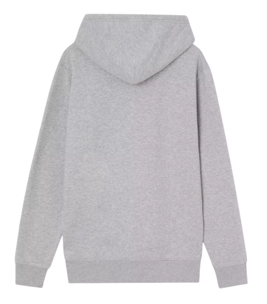 Худи с логотипом мужское / Серый / 46