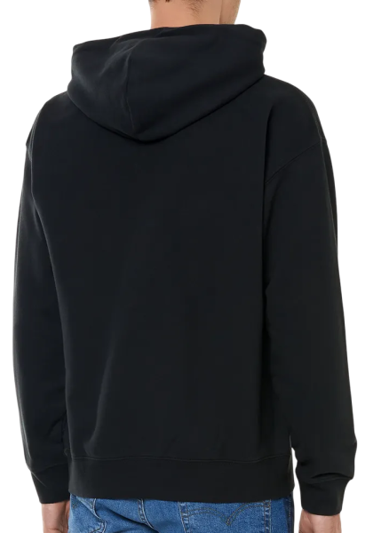 Худи хлопковое мужское / Черный / 42