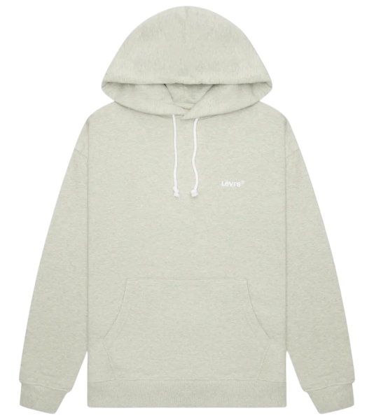 Худи хлопковое мужское / Серый / 52