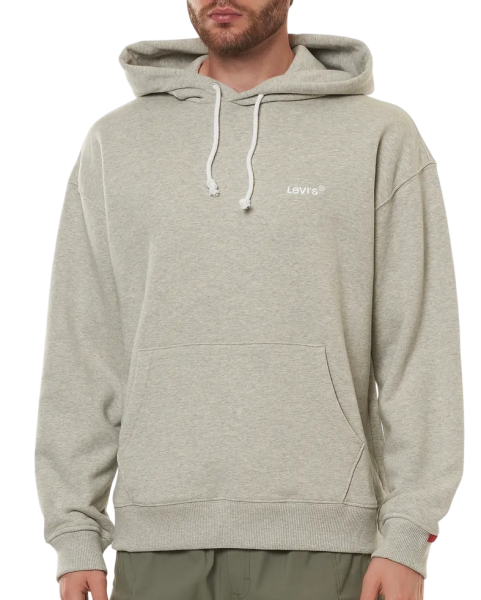 Худи хлопковое мужское / Серый / 52