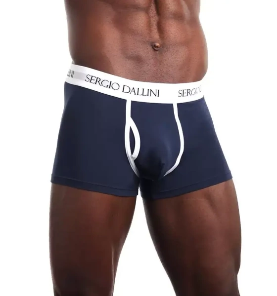 Трусы хлопковые мужские / Тёмно-синий / 56