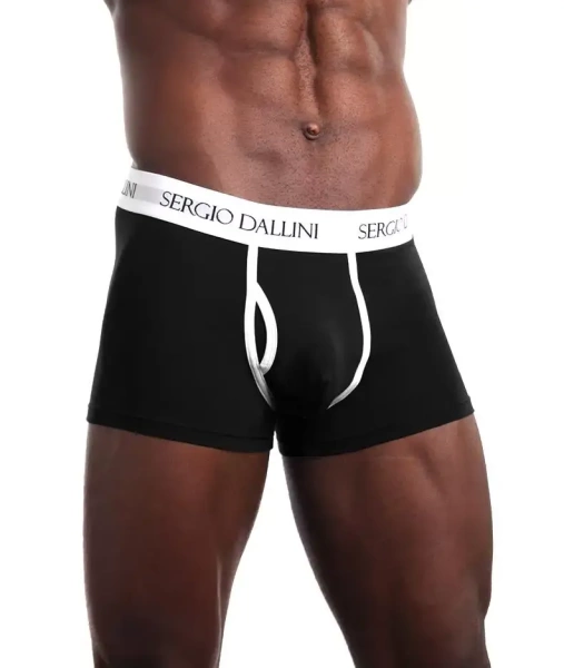 Трусы с логотипом мужские / Черный / 54