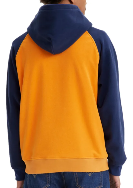 Худи с логотипом мужское / Желтый / 44