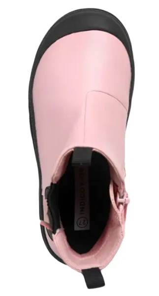 Ботинки из экокожи для девочки / Светло-розовый / 27