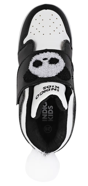 Кеды высокие для мальчика / Черно-белый / 24