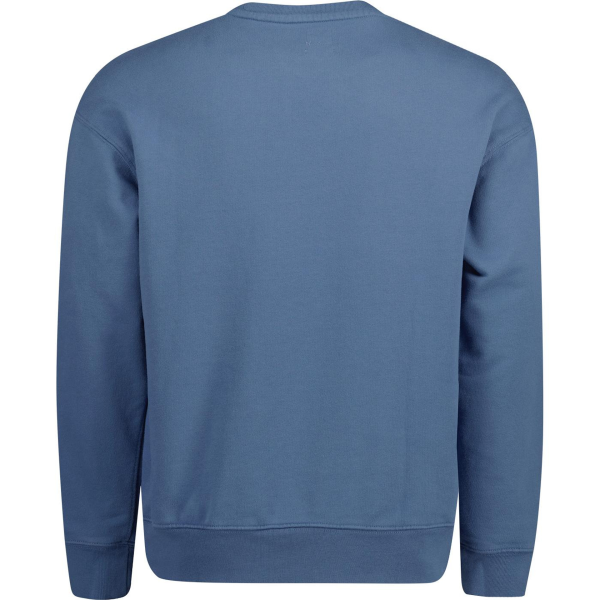 Свитшот с принтом мужской / Синий / 44