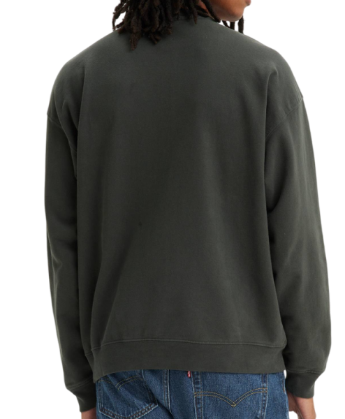 Свитшот с принтом мужской / Серый / 46