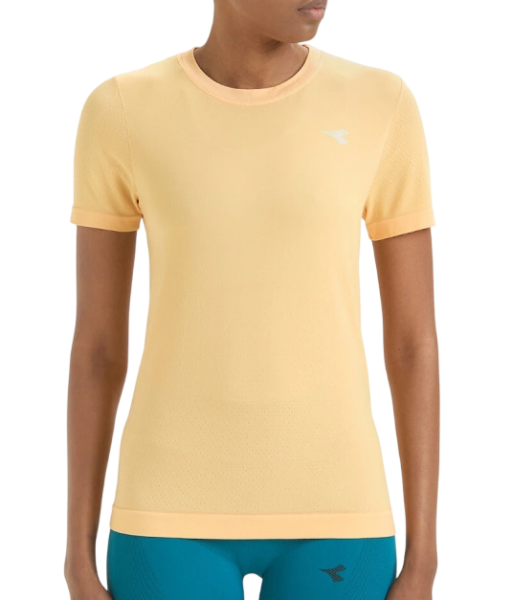 Футболка спортивная женская / Желтый / 48
