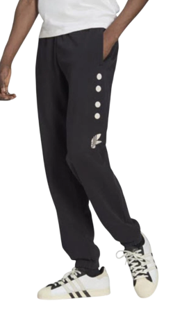 Брюки спортивные мужские / Черный / 44