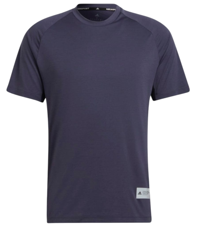 Футболка с логотипом мужская / Тёмно-синий / 46