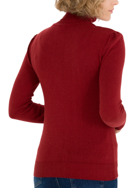 Водолазка с логотипом женская / Красный / 40