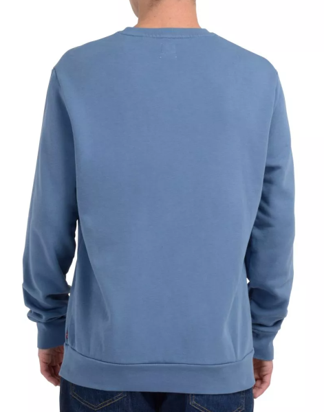 Свитшот хлопковый мужской / Синий / 52