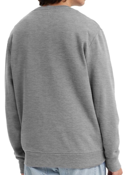 Свитшот с логотипом мужской / Серый / 46
