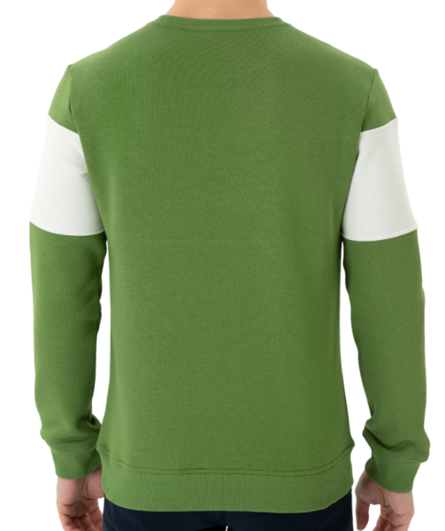 Свитшот с логотипом мужской / Зеленый / 44