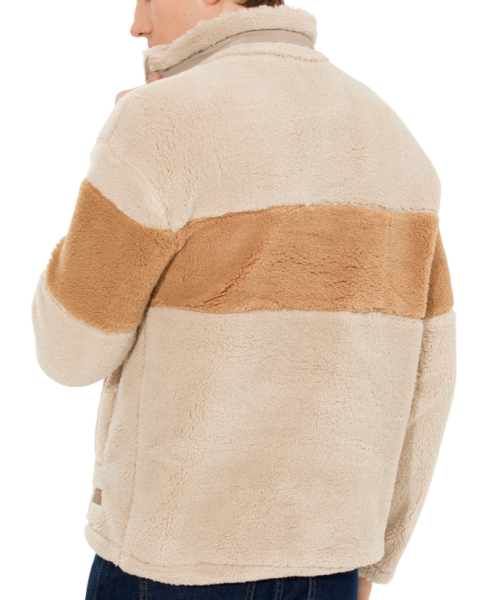 Толстовка на молнии мужская / Бежевый / 56