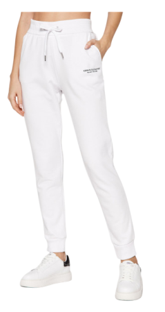 Брюки с логотипом женские / Белый / 46