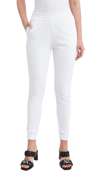 Брюки с логотипом женские / Белый / 46