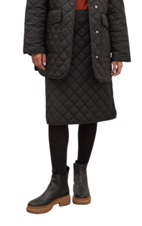 Юбка утепленная женская / Черный / 42