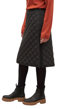 Юбка утепленная женская / Черный / 42