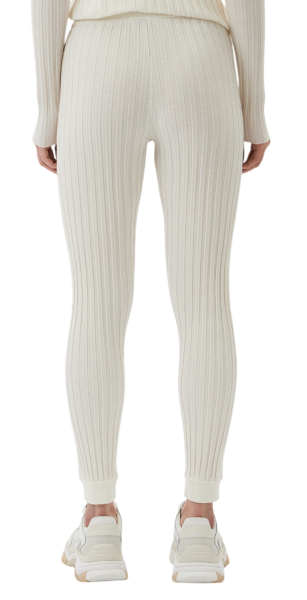 Брюки зауженные женские / Молочный / 46