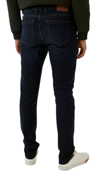 Джинсы зауженные мужские / Тёмно-синий / 46