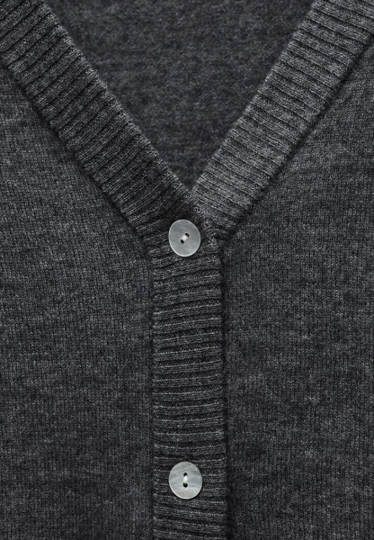 Кардиган из шерсти женский / Серый / 48