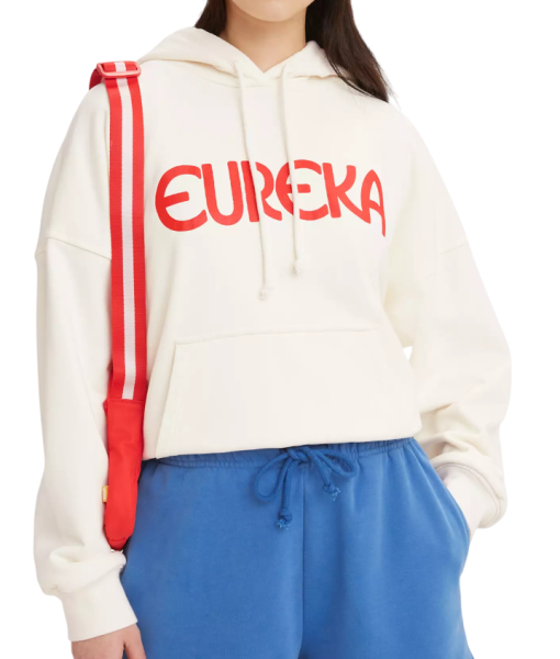 Худи с принтом женское / Белый / 42