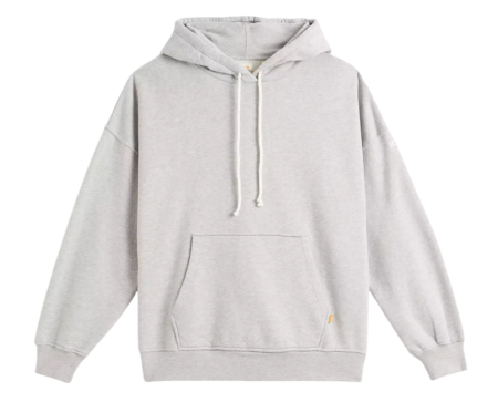 Худи хлопковое женское / Серый / 52