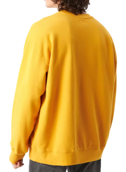 Свитшот хлопковый мужской / Желтый / 42