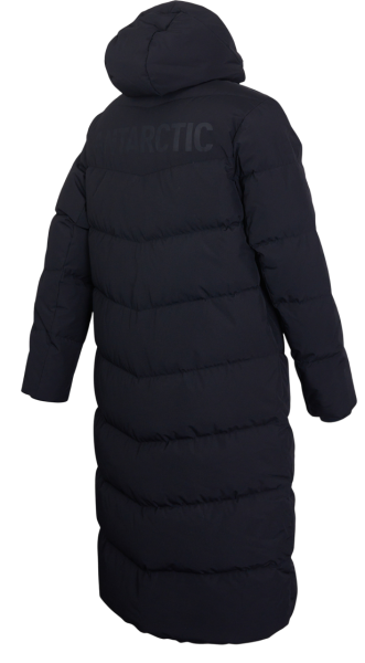 Пуховик удлиненный мужской / Черный / 46