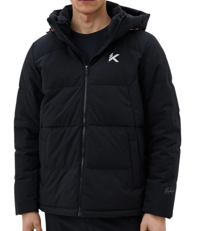 Куртка утепленная мужская / Черный / 46