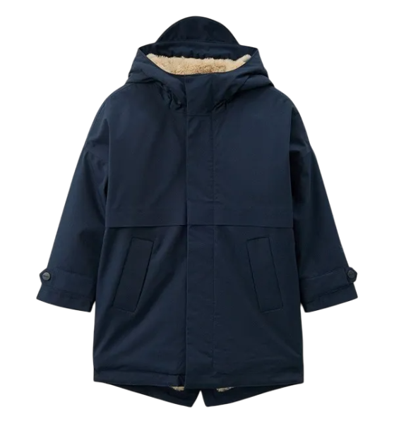 Парка с карманами для мальчика / Голубой / 98