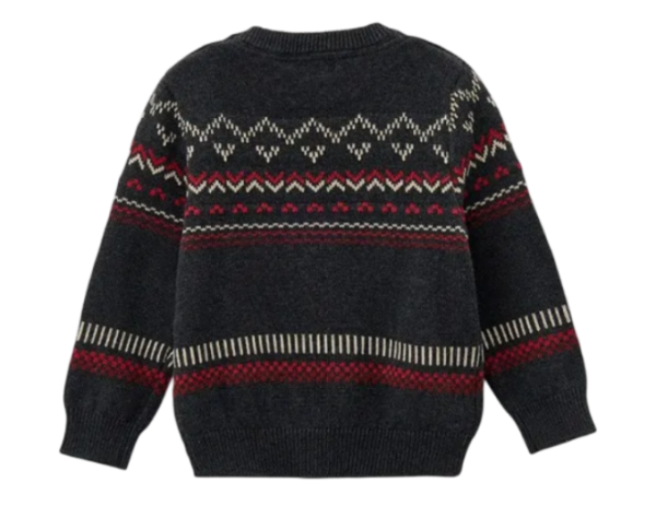 Свитер с шерстью для мальчика / Желтый / 110